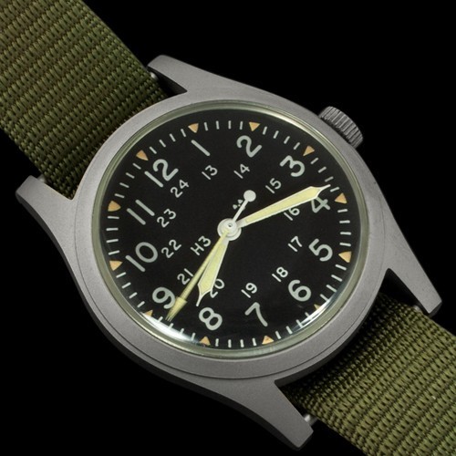 1978 Hamilton Military-issue Watch MIL W 46374B – Vintage Kraft